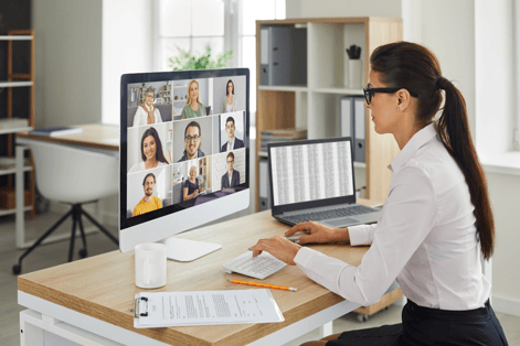 working remotely